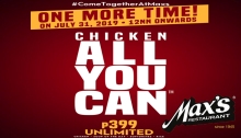 Max's Restaurant Chicken All-You-Can One More Time FI