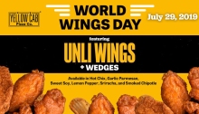 Yellow Cab Pizza World Wings Day FI